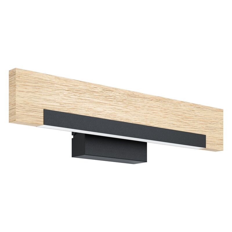 Trä vägglampa brun, Ludovica, 9W, 3000K LED