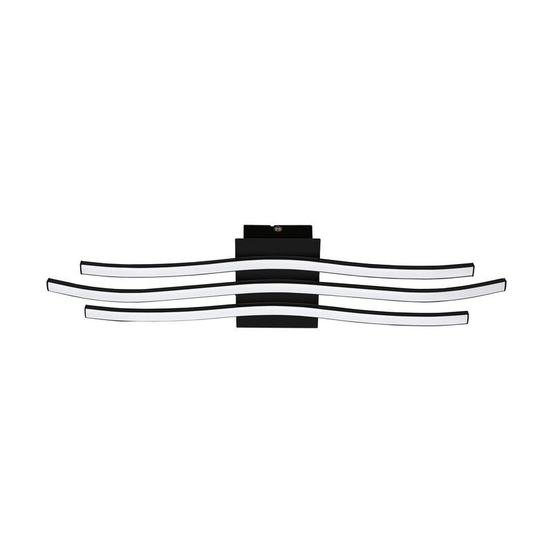 Svart modern plafond aluminium, Therese, 21W, 3000K LED Svart modern plafond aluminium, Therese, 21W, 3000K LED