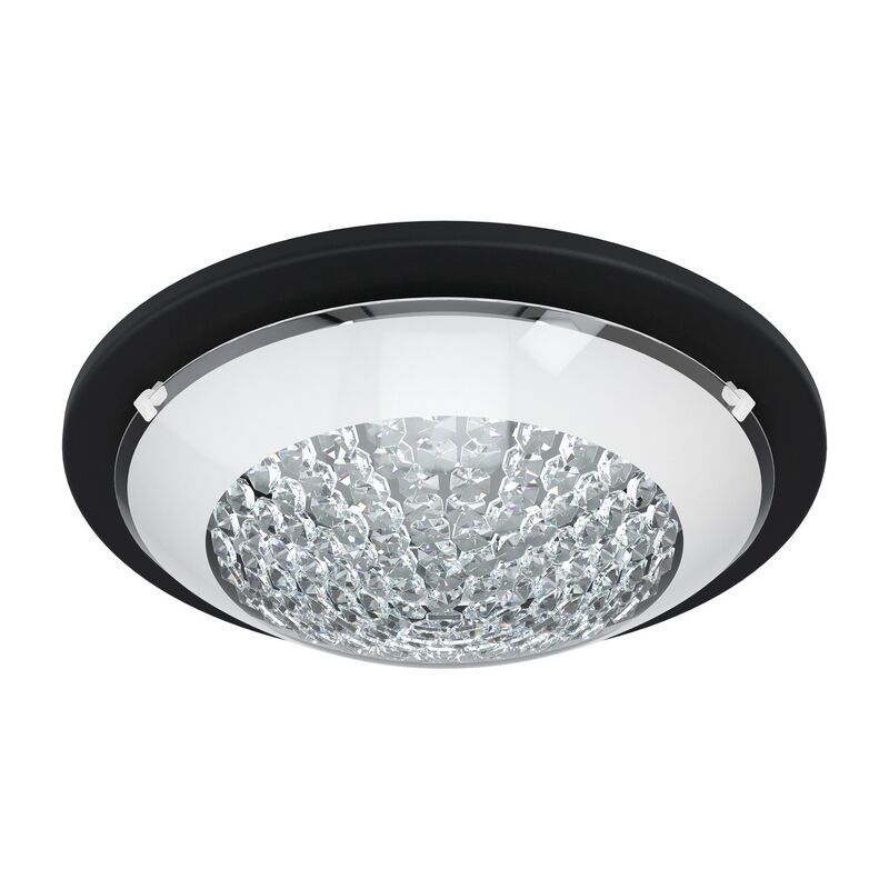 Svart plafond stål, Geeske, 11W, 3000K LED Svart plafond stål, Geeske, 11W, 3000K LED