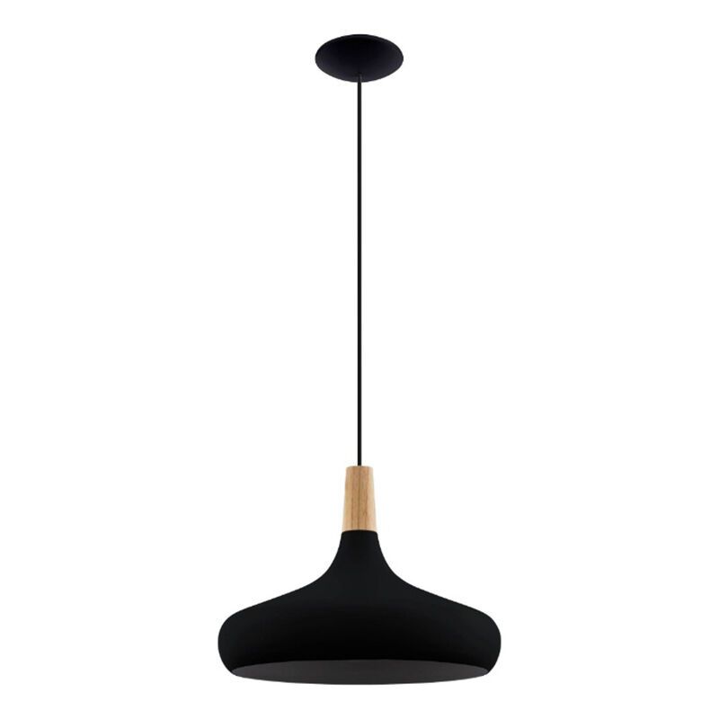 Svart fönsterlampa aluminium, Tjebbe