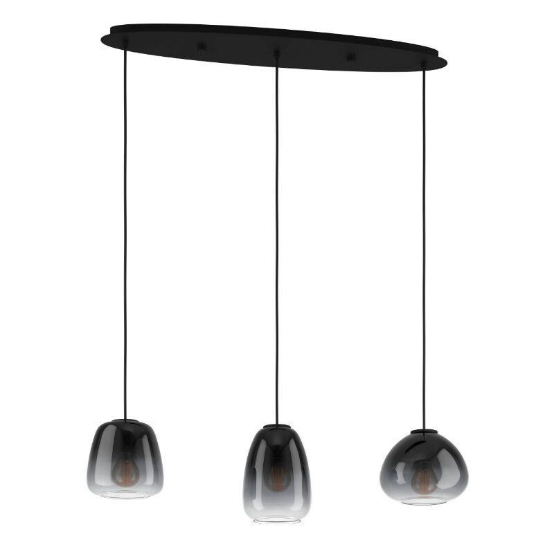 Svart design fönsterlampa glas, Yolanda Svart design fönsterlampa glas, Yolanda
