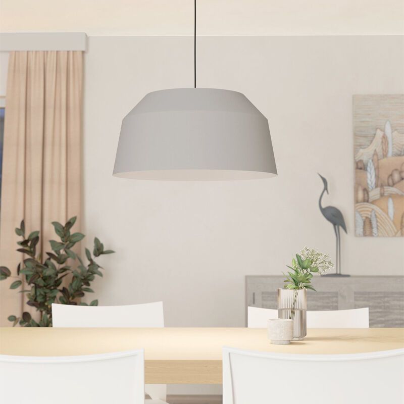 Grå rustik fönsterlampa aluminium, Teddie