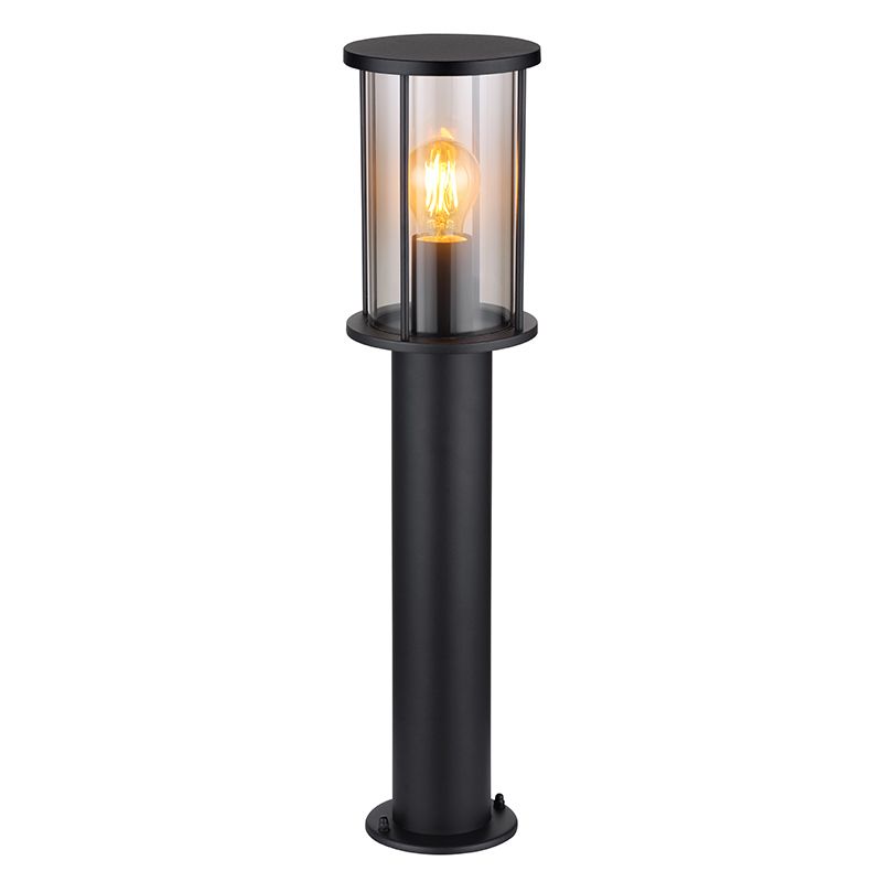 Svart modern utelampa rostfritt stål, Kors, IP54 Svart modern utelampa rostfritt stål, Kors, IP54