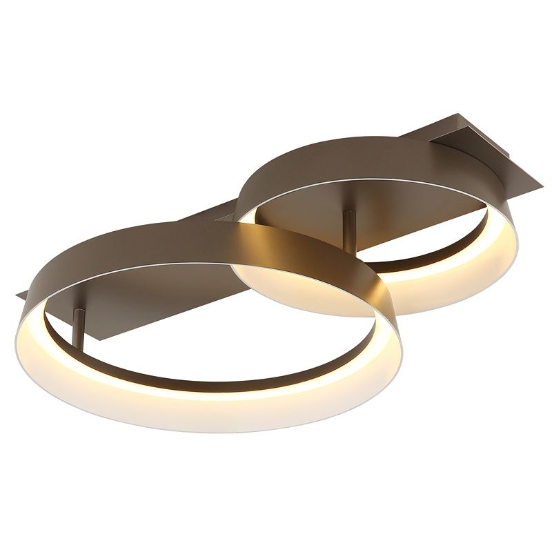 Brun design plafond metall, Sybrich, 24W, 3000K LED