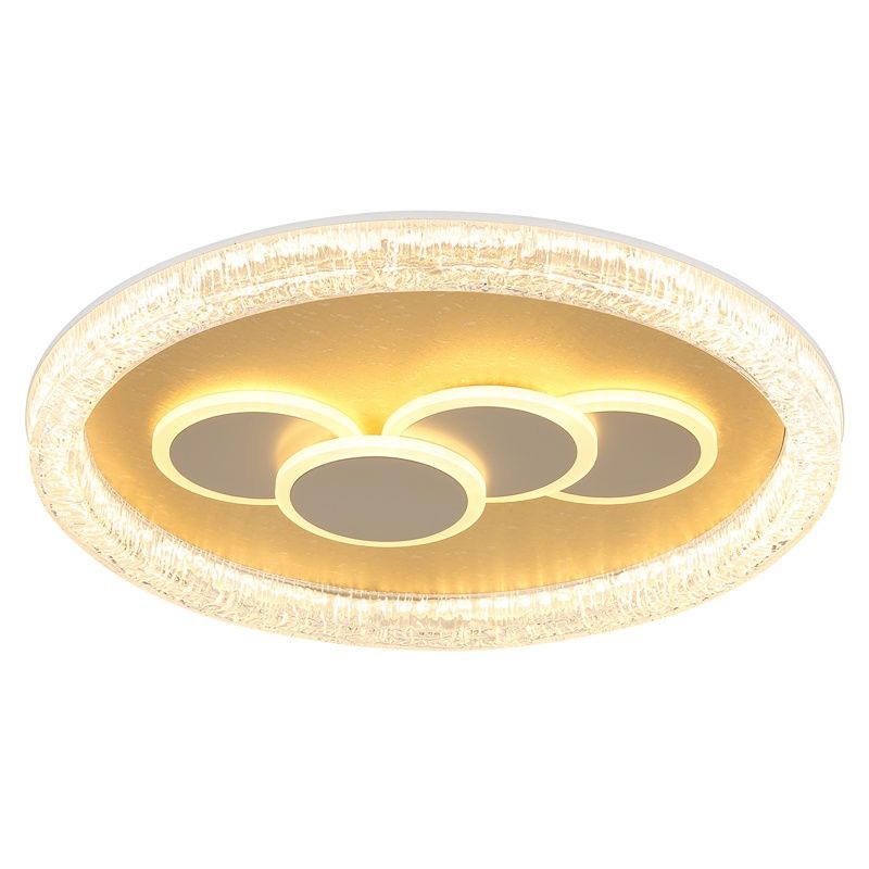 Guld design plafond akryl, Lynsey, 40W, 3000K LED