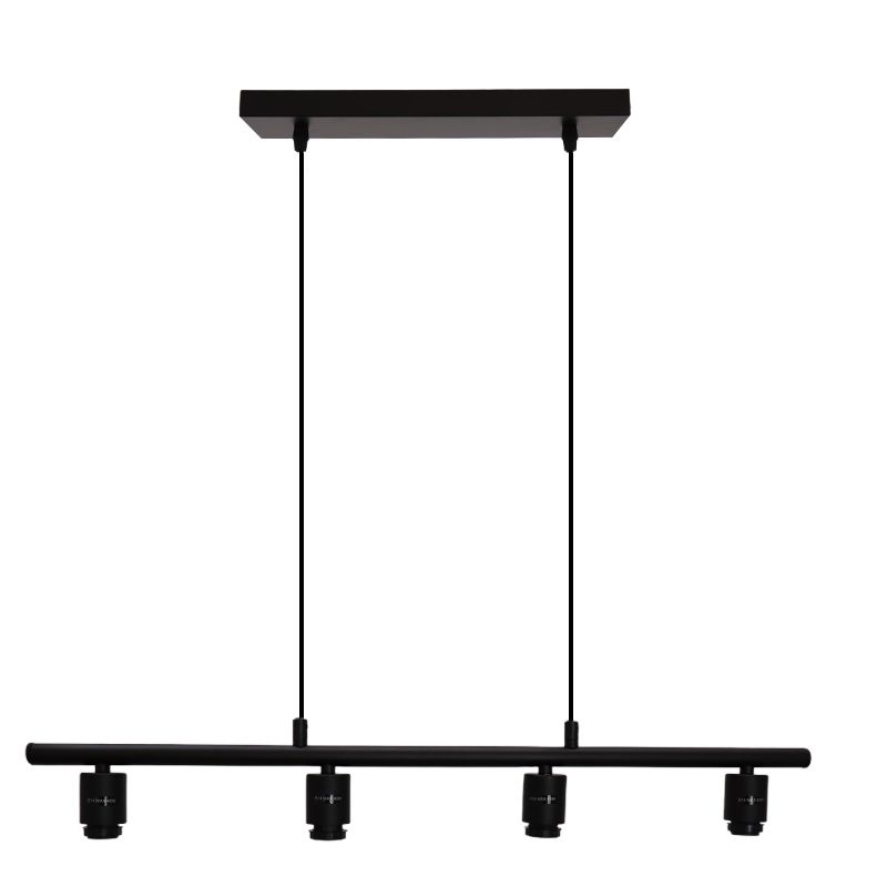 Aluminium fönsterlampa utan skärm svart, Rika