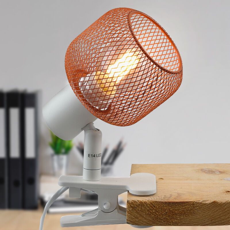 Industri klämspot orange, Emado, med brytare