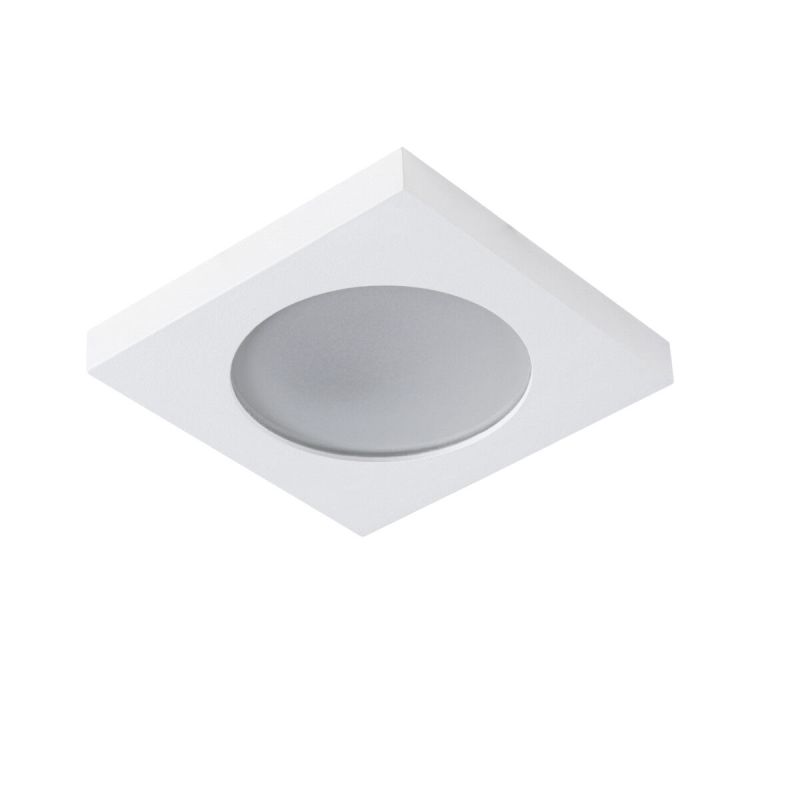 Modern infälld spotlight badrum vit, Elio, IP44 Modern infälld spotlight badrum vit, Elio, IP44