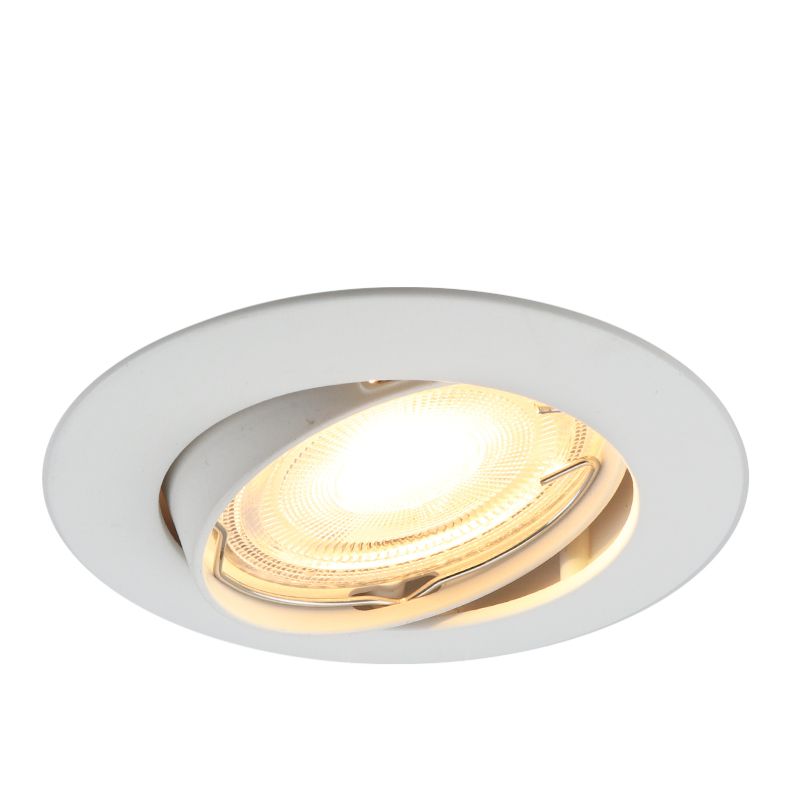 Aluminium infälld spotlight vit, Agata Aluminium infälld spotlight vit, Agata