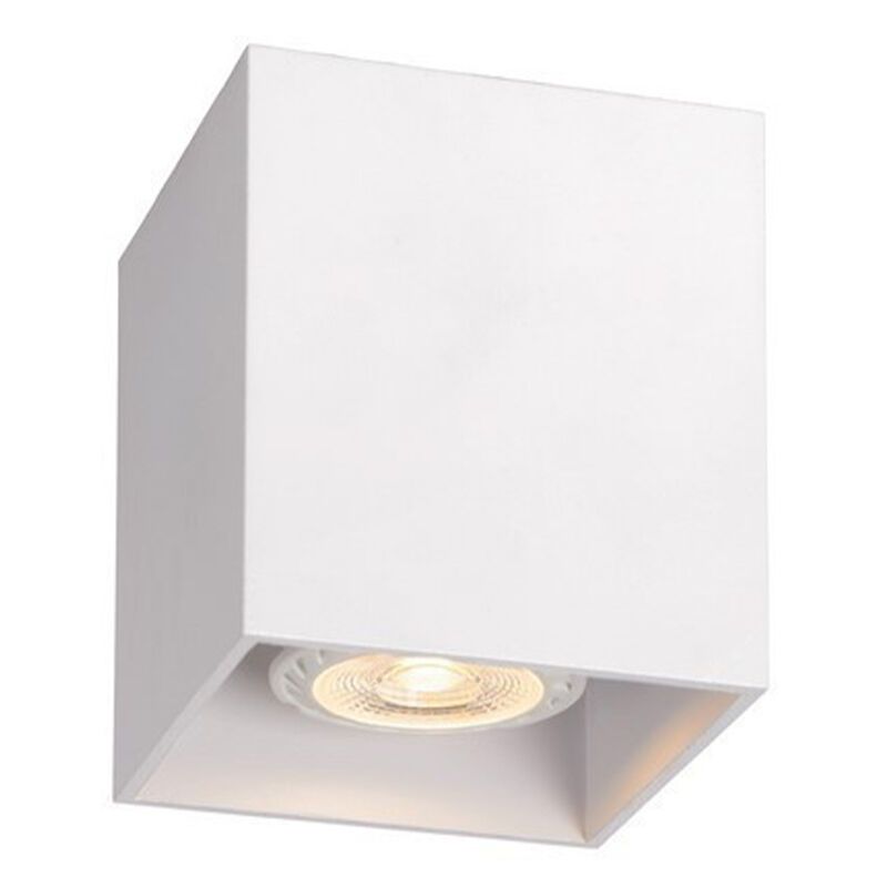 Vit utanpåliggande spotlight modern, Raina