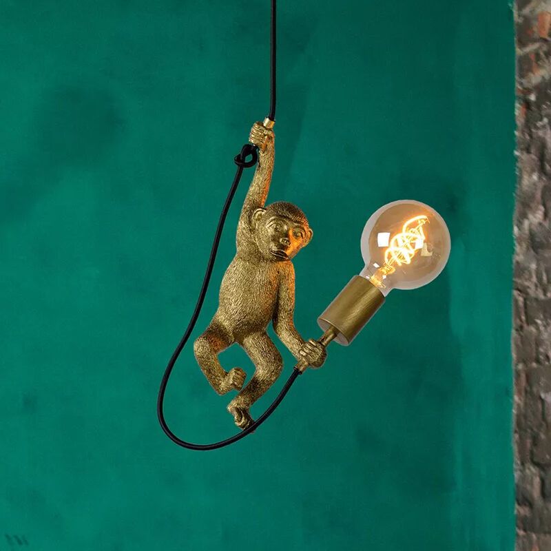 Guld fönsterlampa retro, Extravaganza Chimp