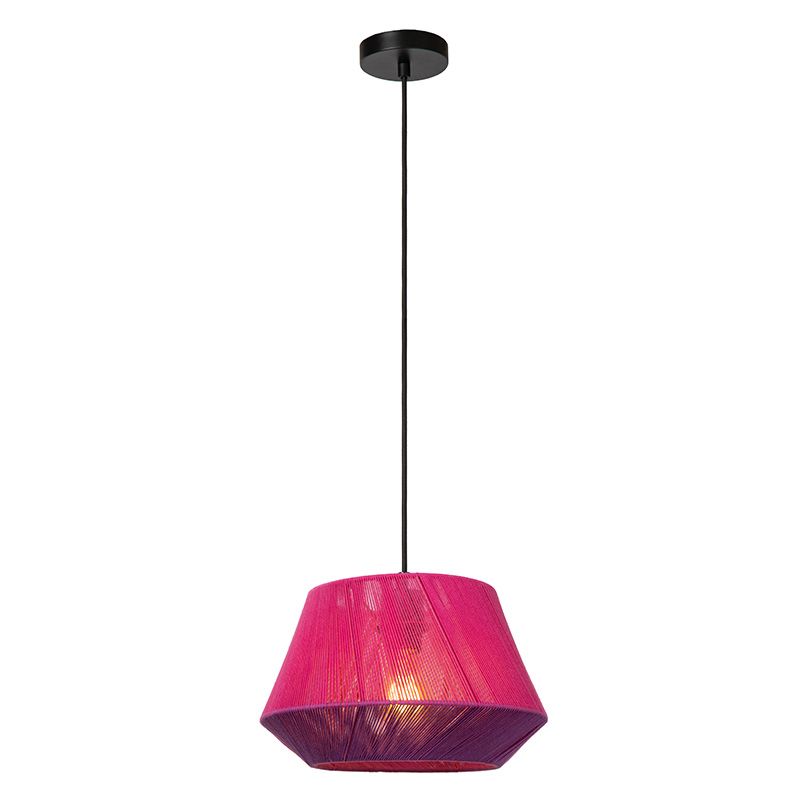 Rosa fönsterlampa japandi, Jessica