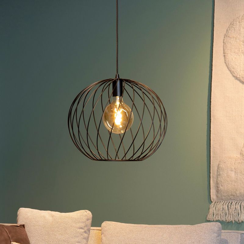 Svart fönsterlampa klassisk, Danza