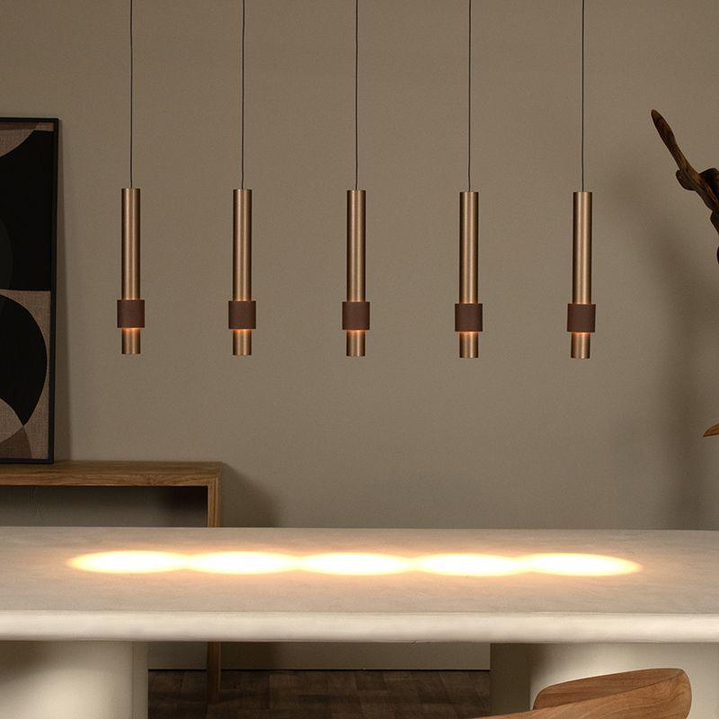 Brun fönsterlampa modern, Margary, 4,2W, 2700K LED