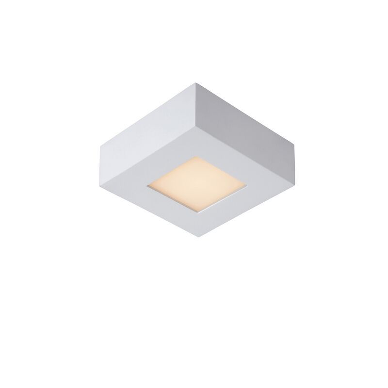 Vit plafond modern, Brice, 8W, 3000K LED, IP44 Vit plafond modern, Brice, 8W, 3000K LED, IP44