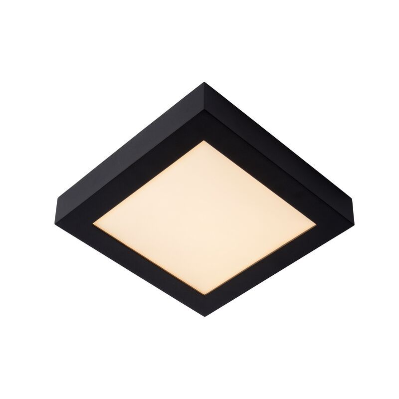 Svart plafond modern, Brice, 22W, 3000K LED, IP44 Svart plafond modern, Brice, 22W, 3000K LED, IP44