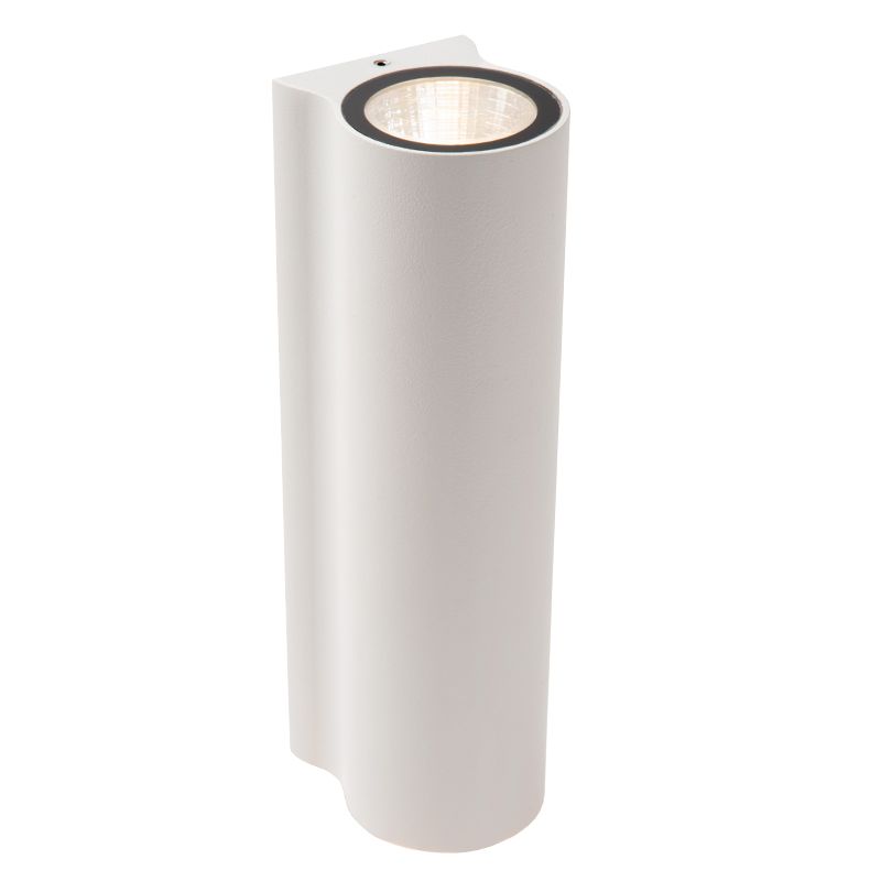 Vit up down vägglampa modern, Akra, 6W, 3000K LED, IP54 Vit up down vägglampa modern, Akra, 6W, 3000K LED, IP54