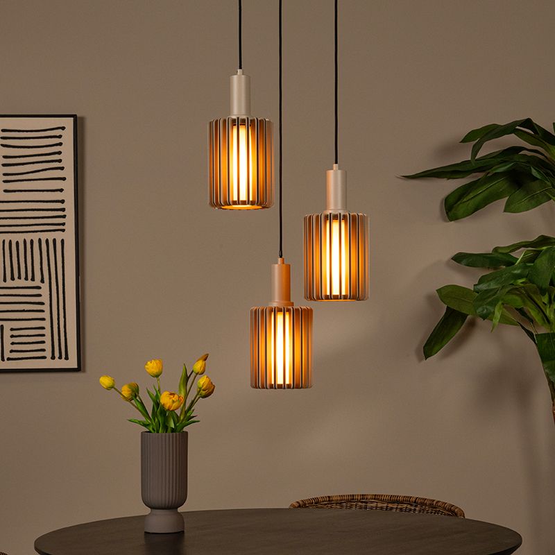Taupe fönsterlampa modern, Lambres