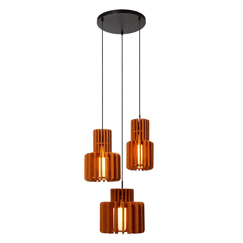 Brun fönsterlampa modern, Rollo Brun fönsterlampa modern, Rollo