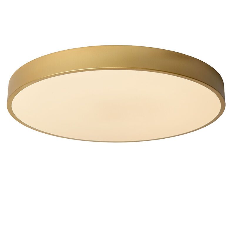 Guld plafond modern, Unar, 36W, 2700K LED, 3 stegs dimmer