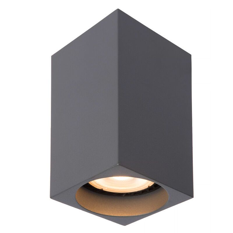 Grå utanpåliggande spotlight modern, Ad