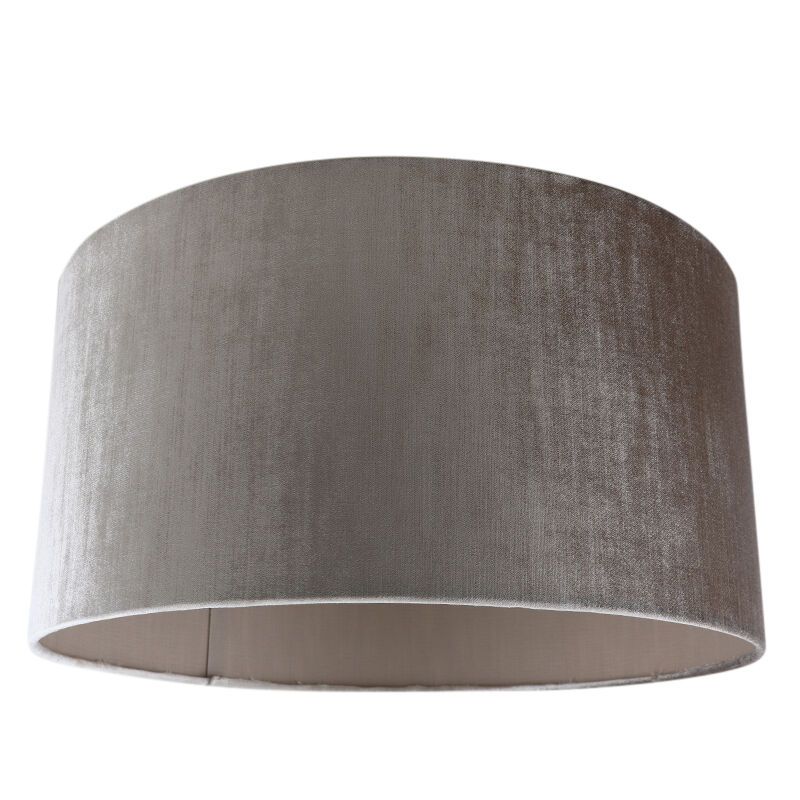 50 cm lampskärm sammet grå, Emilius 50 cm lampskärm sammet grå, Emilius