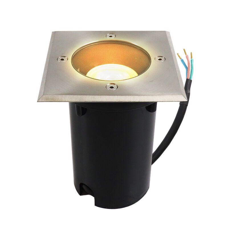 Modern decklight krom, Clenton, IP44