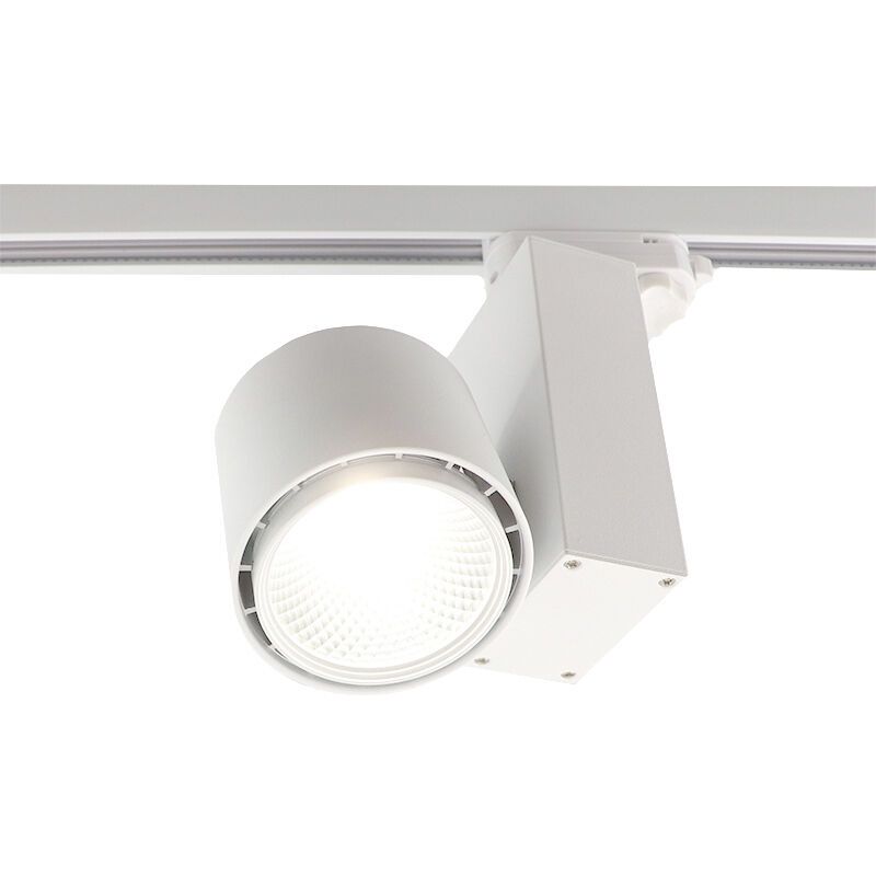 Vit Bisolux Master B spotlight skena, Philips drivrutin, 4000k, 30w, 36 grader Vit Bisolux Master B spotlight skena, Philips drivrutin, 4000k, 30w, 36 grader
