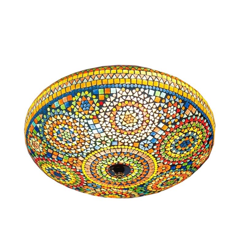 Flerfärgad orientalisk plafond mosaik, Annas
