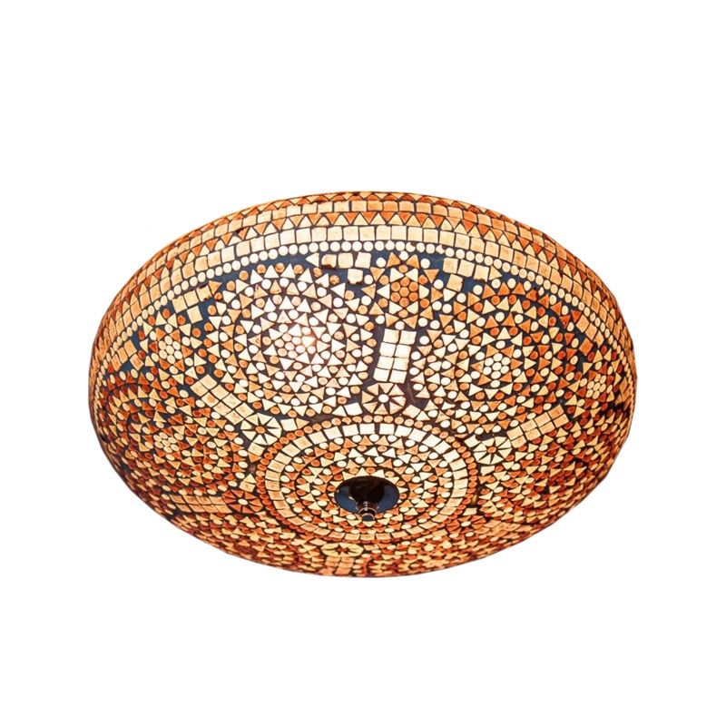 Lila orientalisk plafond mosaik, Annas