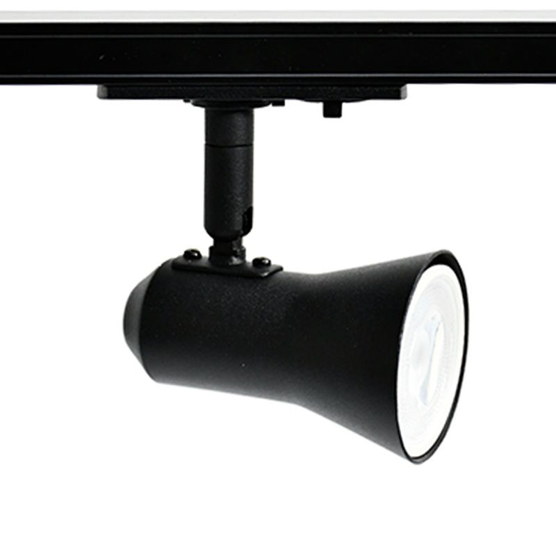 Svart 3-fas skena spotlight Sharita, Pro