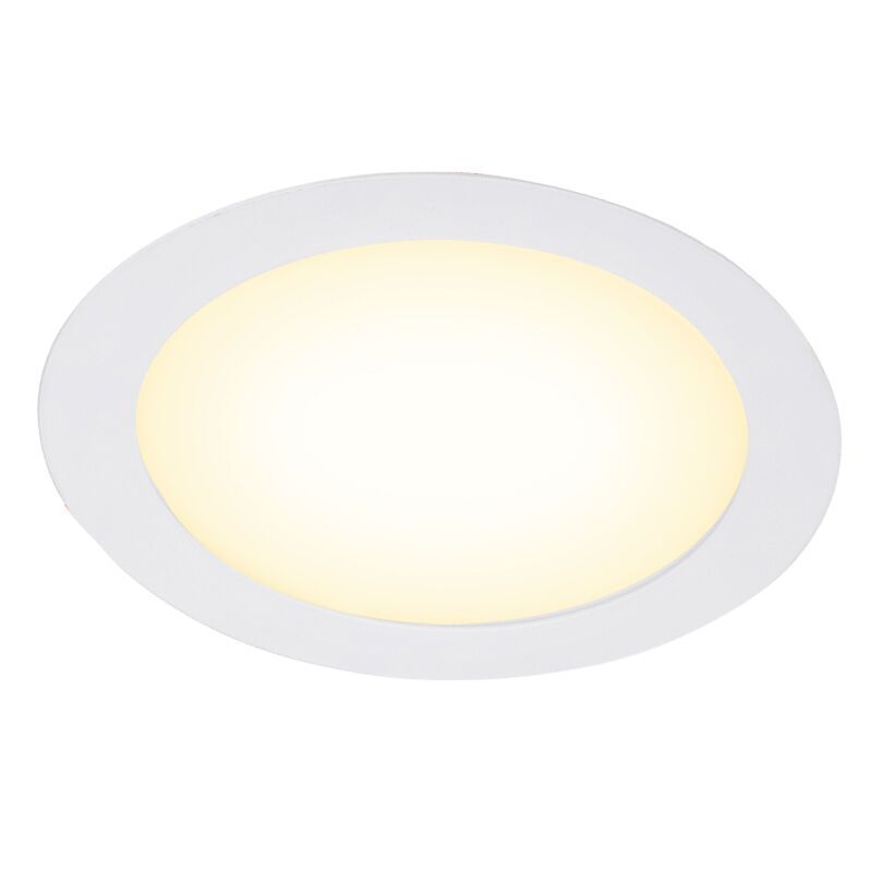 Vit downlight aluminium, Umbriel, 9W, 3000K LED, IP44 Vit downlight aluminium, Umbriel, 9W, 3000K LED, IP44