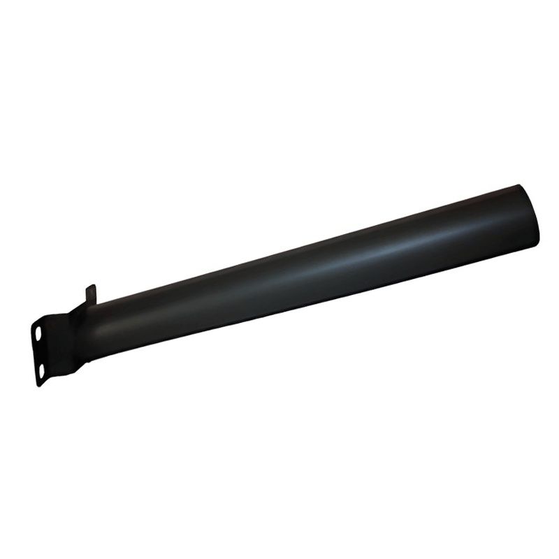 Väggfäste för gatubelysning 48 mm, svart