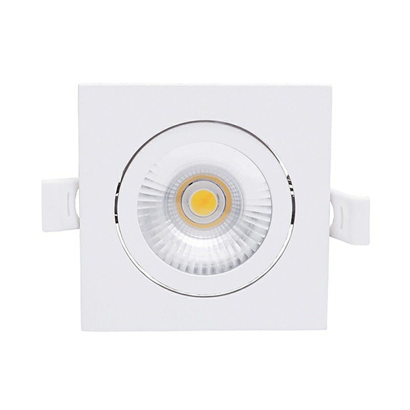 Vit downlight aluminium, Loura, 6W, white switch LED, IP65