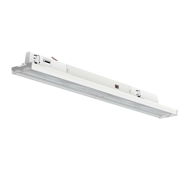 Vit 3-fas skenlampa Tora, 12W/16W/20W/24W, vit strömbrytare, 60 cm, Pro Vit 3-fas skenlampa Tora, 12W/16W/20W/24W, vit strömbrytare, 60 cm, Pro