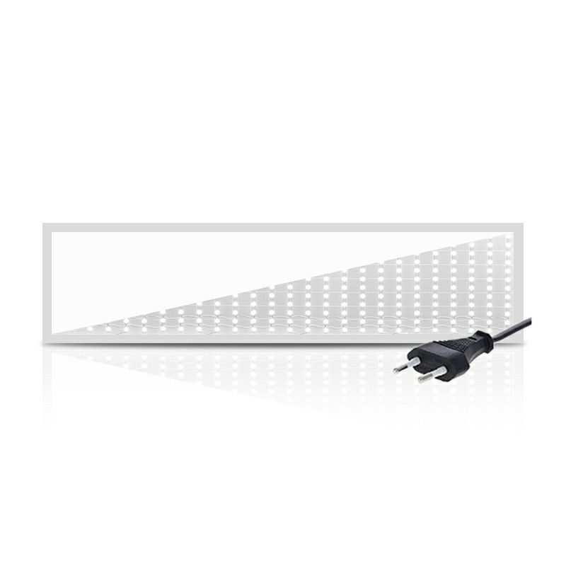 LED-panel 30x120 - 25W - vit strömbrytare - UGR<19 - bakgrundsbelyst