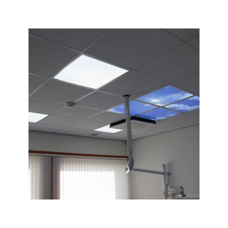 Fototryckmoln - set med 4 akrylplattor med tryck, för 60x60 cm LED-paneler