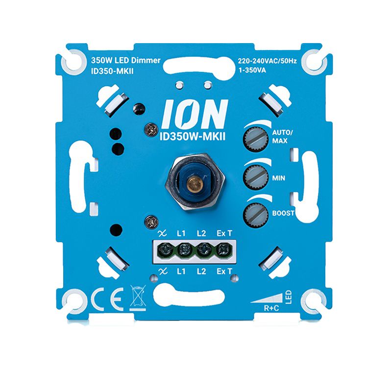 Inbyggd triac LED-dimmer 0,3-350W Inbyggd triac LED-dimmer 0,3-350W