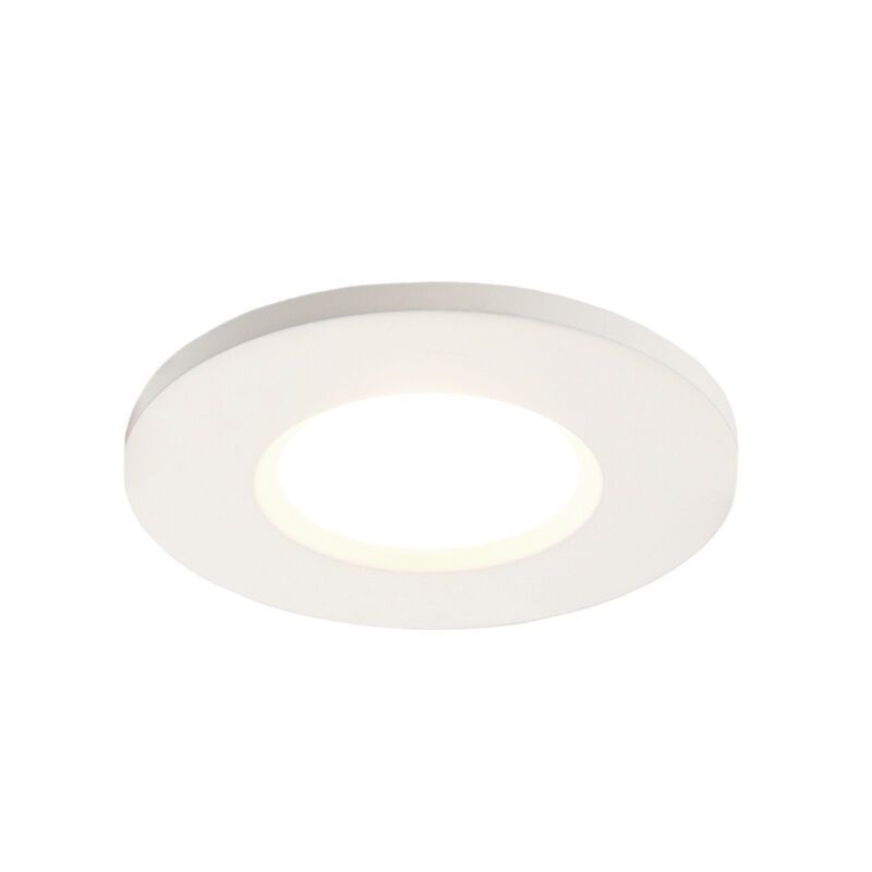 Modern infälld spotlight badrum vit, Jule, IP65 Modern infälld spotlight badrum vit, Jule, IP65