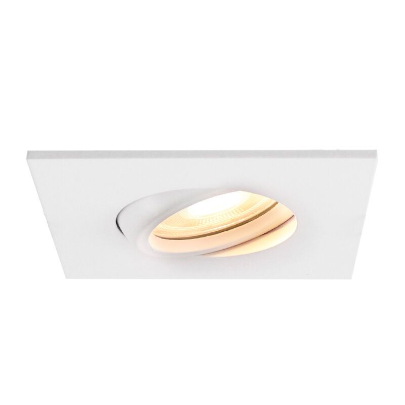 Modern infälld spotlight badrum vit, Jill, IP44 Modern infälld spotlight badrum vit, Jill, IP44