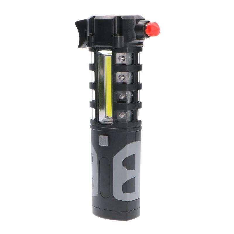 Svart handlampa plast, Charley, 3W, 6500K LED