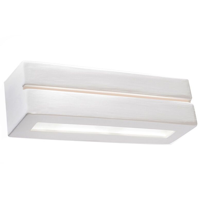 Glas up down vägglampa vit, Emmaly