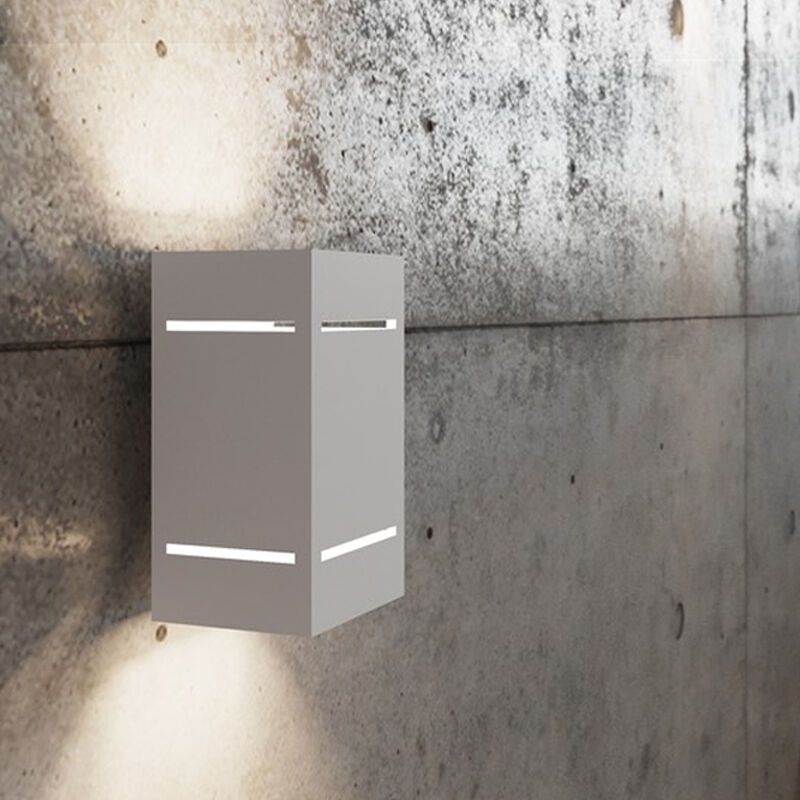 Aluminium up down vägglampa vit, Janien Aluminium up down vägglampa vit, Janien
