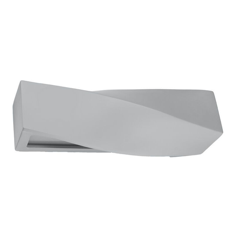 Glas up down vägglampa grå, Annick