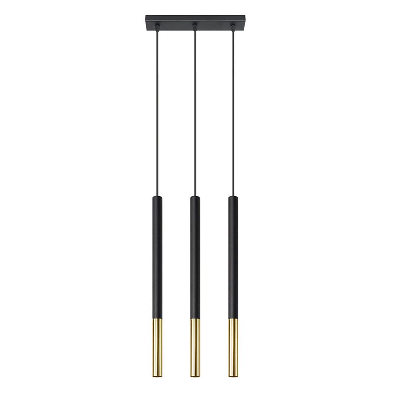 Aluminium fönsterlampa guld, Ilonca