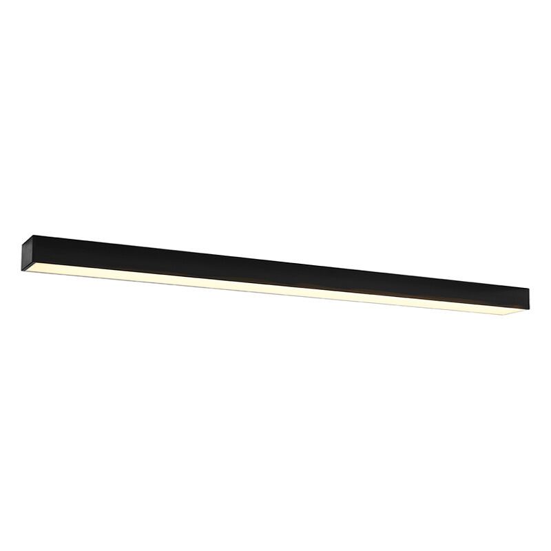 Aluminium taklampa svart, Mascha, 48W, 3000K LED