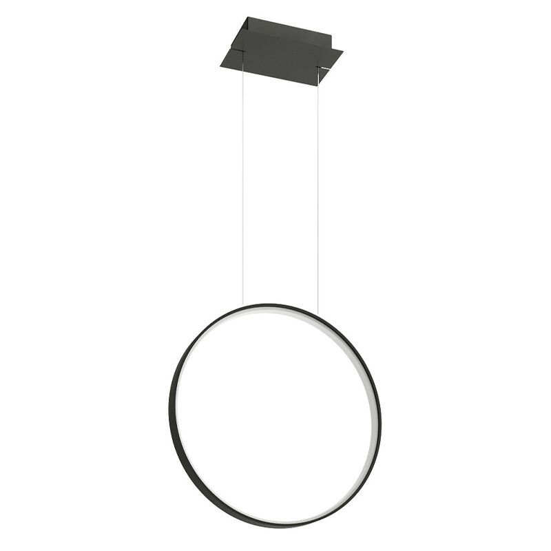 Aluminium fönsterlampa svart, Ringo, 30W, 3000K LED