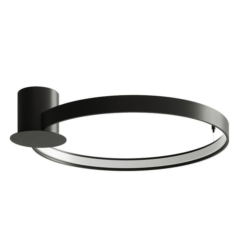 Aluminium plafond svart, Ringo, 30W, 3000K LED Aluminium plafond svart, Ringo, 30W, 3000K LED
