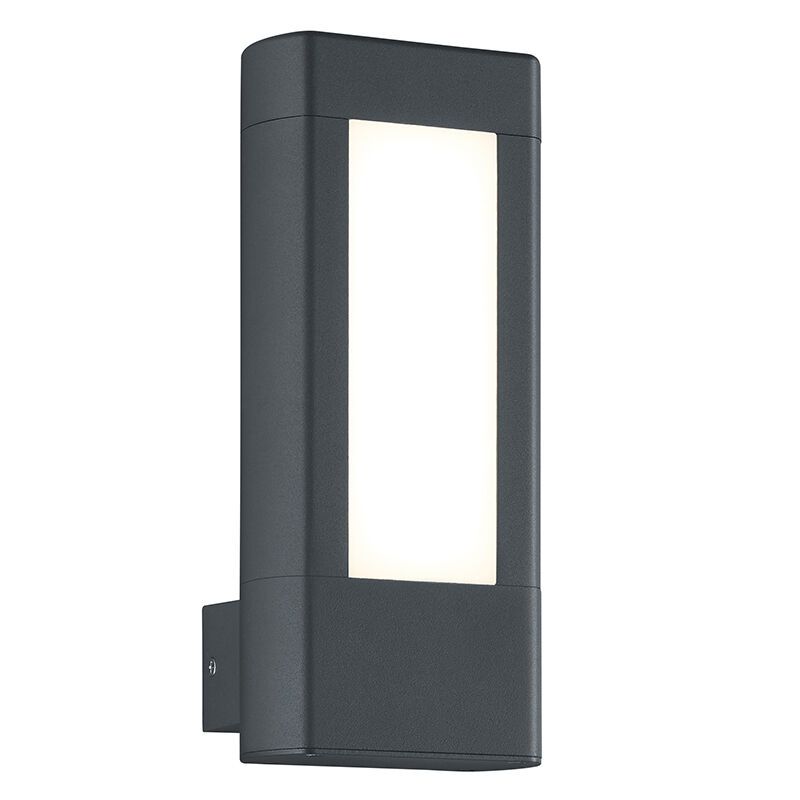 Antracit utelampa modern, Yndira, 4,5W, 3000K LED, IP54