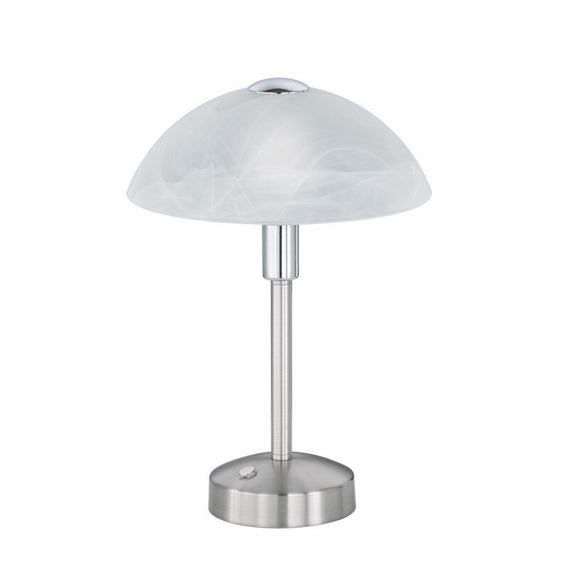 Nickel bibliotekslampa klassisk, Notaris, 4W, 3000K LED, med brytare Nickel bibliotekslampa klassisk, Notaris, 4W, 3000K LED, med brytare